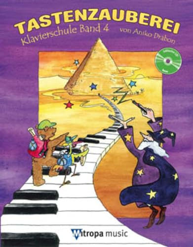 Tastenzauberei Band 4 Klavierschule für Kinder | Klavier lernen mit Audio CD für Einzelunterricht und Gruppenunterricht | Spielerische Piano Schule ... CD: Demoversion (Schüler- und Begleitstimme)