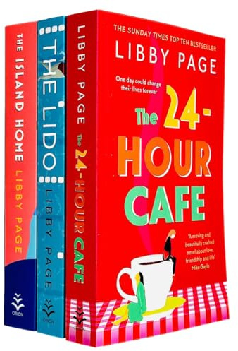 Libby Page Collection 3 Books Set (The Lido, The 24-Hour Café, The Island Home)