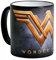 Elbenwald Wonder Woman Tasse Filmlogo Symbol Rundumdruck Keramik 320 ml grau