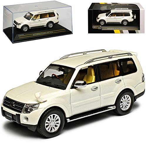 First 43 Mitsubishi Pajero Pearl Weiss 4. Generation Ab 2007 1/43 Modell Auto