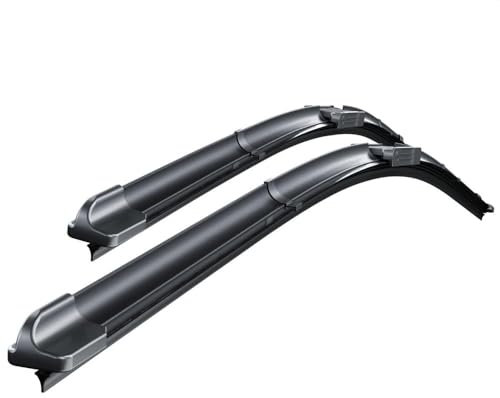 Mossa Escobillas limpiaparabrisas para la luna delantera adecuadas para Opel Zafira B (07.2005-08.2015) - escobillas plana Premium