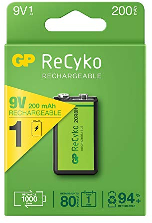 Pile Rechargeable RECYKO 6LR61 9 V 200 mAh 1 unité