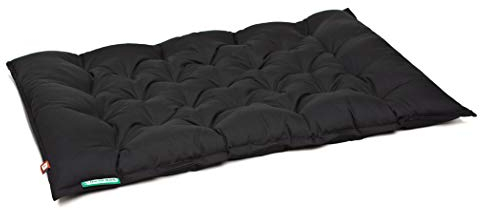 Doctor Bark Hundekissen Urban - orthopädisches Hundebett für große Hunde - waschbar bis 95°C - robuste Indoor/Outdoor Hundematratze - Made in Germany (XXL - 100x80 cm, Schwarz)