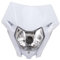 GOOFIT weiß 12V 35W HS1 Motocross Super Moto Scheinwerfer Ersatz für CRF150L Gute Enduro Motocross Trails Streetfighter Kontrollleuchten Verkleidungsbeleuchtung Scheinwerfer Frontabdeckung
