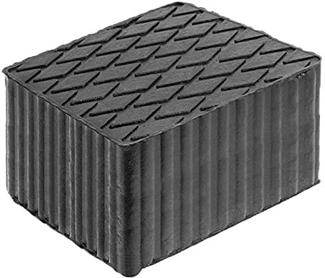 JOMAFA - TACO DE GOMA PARA ELEVADOR DE COCHE 160 x 120 mm, ALTURA 120 mm