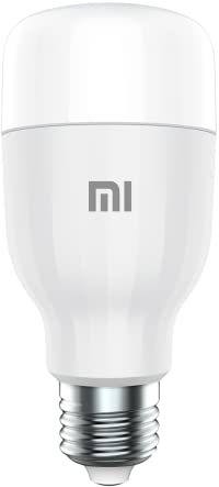 Xiaomi Mi Smart LED Bulb Essential (Blanco y color) - Bombilla con 16 millones de colores, brillo y temperatura de color ajustables, control inteligente, blanco (Versión ES + 3 años de garantía)