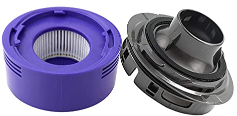 Odashen Motor-Heckabdeckung & HEPA-Filter-Set für Dyson V7 V8 Staubsauger Zubehör