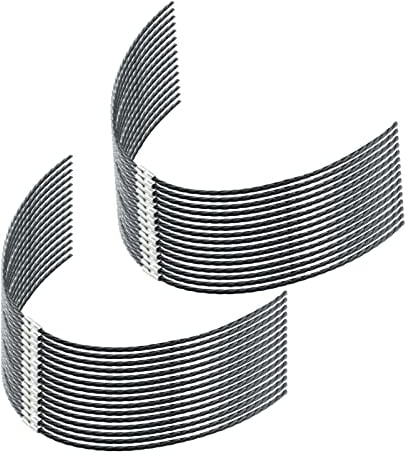 F016800431 linee per tagliabordi, 3,5 mm x 37 cm, filo tondo Strimmer Line Strimmer Strimmer Wire Strimmer Cord per AFS da 23 a 37 decespugliatori (30 pezzi)