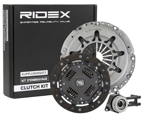 RIDEX 479C3026 Kupplungssatz hydraulisch Vorne mit Zentralausrücker ohne Ausrücklager für FORD Fiesta Mk5 Schrägheck (JH1, JD1, JH3, JD3)