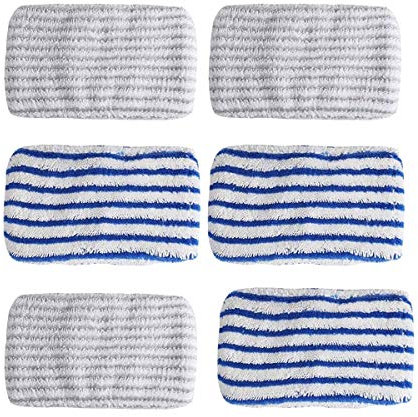 CENALL 6 panni in microfibra di ricambio per Clean& ZR005801, lavabili e riutilizzabili