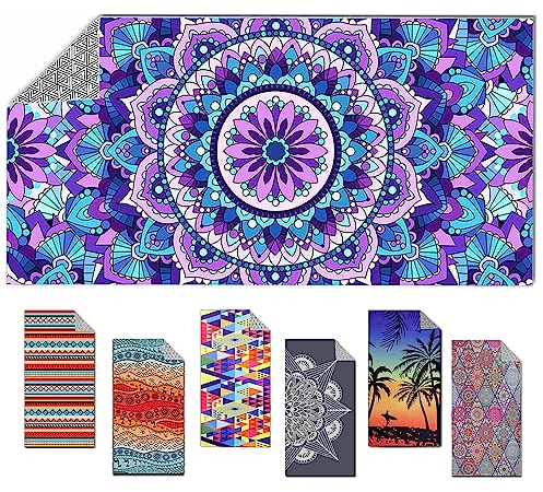 Lonimia Strandtuch Microfibre Towels Sand-Free Quick-Drying and Lightweight Beach Blanket XXL 160 x 80 cm/ 63 x 31.5 inch