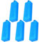 Packs de Glace 350ml, Accumulateur de Froid pour Glaciere, P-ains de Glace Blocs Réfrigérants pour Sac Isotherme, Éléments de Refroidissement Bloc de Glace pour Climatiseur Pique-niques Voyage Plage