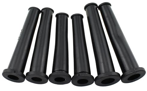 MTQY 6PCS Cable Sheath Protector Cable Sleeve Rubber Hose Hand Drill Cable Protector 70MM 75MM 78MM 2PCS Each for Power Tool Cutting Machine and Drill Cable Protection