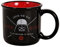 Elbenwald Star Wars Tazza con logo e scritta di Darth Vader 400 ml Ceramica Nera Rossa
