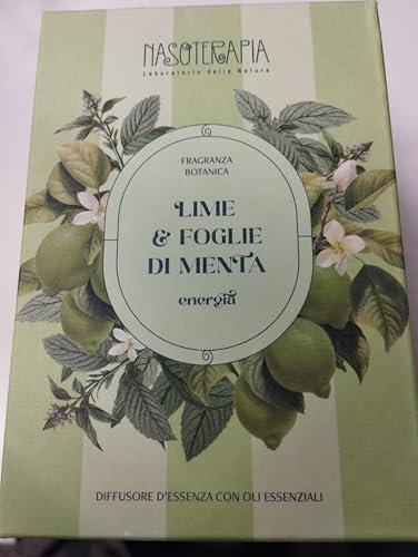 Nasoterapia Lime & Foglie di Menta Diffusore a bastoncini 500 ml