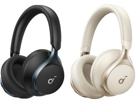 soundcore by Anker Space One Kabellose Over-Ear Bluetooth Kopfhörer (Bündel)