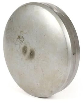 Radkappe Metall blank für 10 Zoll Felge kompatibel mit Vespa Classic Sprinter 50, Super Sprint 90 2-Takt AC