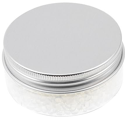 ULDIGI Siegelwachsperlen Transparent 1 Kasten Wachssiegelperlen Für Umschläge Einladungen Karten Basteln