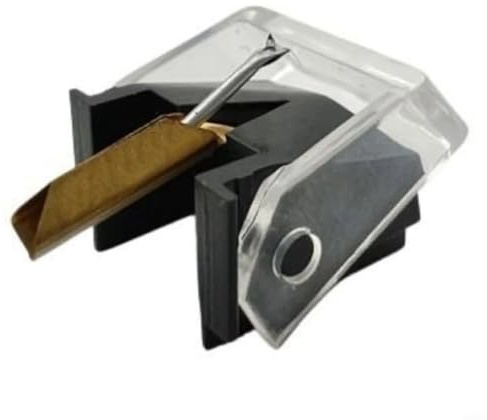 Fauhapyway Aguja de repuesto para tocadiscos Philip GP400 II GP401 II GP500 II GP946 D65 422 II accesorio para tocadiscos de vinilo