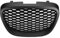 AKOUFALL Rejilla de luz antiniebla Rejilla Delantera Malla Panal Sin Emblema para Seat Leon MK2 1P para Altea Y para Toledo Mk3 (2004-2009)(Matte Black)