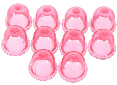 TOYANDONA 10 Piezas Aceite Transparente para Motosierra y Cortacésped Bombillas Prácticas para Herramientas de Jardín con Instalación Rápida Herramientas Compatible con Múltiples Motores