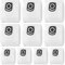 Lot De 10 Sacs D'aspirateur Compatibles Avec Rowenta, Hygiene+, ZR200520, ZR200720 Et ZR200920, Swirl, R39, Silence Force Et Compact X-Trem Power.(10PCS-Black)