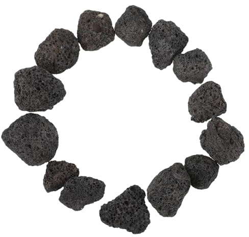 ELAYARD Deko Vulkangestein Und Lavasteine Für Selbstgemacht Projekte Und Aquarien Poröses Natürliches Material Für Topfpflanzen Und Gartendekoration 1 Beutel