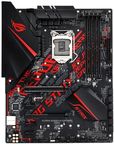 Scheda madre Fit For ASUS ROG STRIX B360H GAMING con scheda madre Aura Sync RGB LED DDR4 ATX