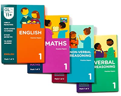 GL Assessment 11+ Practice Papers Complete Bundle (12 Packs) | 36 Full Timed Tests Covering Maths, English, Verbal Reasoning and Non-Verbal Reasoning | Created by GL Assessment 11+ | Ages 10–11