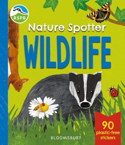 RSPB Nature Spotter: Wildlife: A pocket-sized sticker guidebook to over 60 birds, bugs, mammals and more
