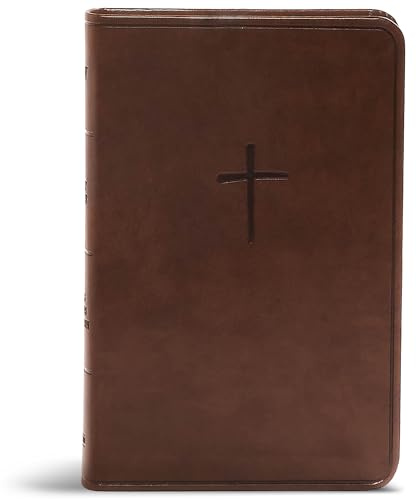 CSB Compact Bible, Brown LeatherTouch, Value Edition: Christian Standard Bible, Brown, Leathertouch, Value Edition