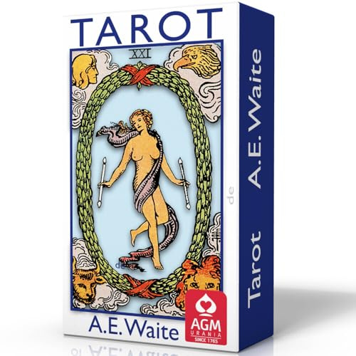 Tarot de A.E. Waite Pocket Blue Edition Spanish