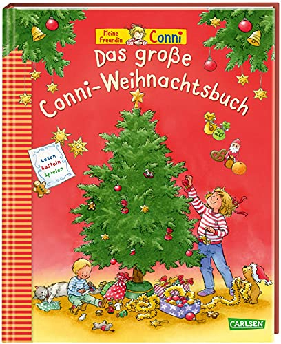 Conni-Adventsbuch: Das große Conni-Weihnachtsbuch: Vorlesebuch für Kinder ab 3 mit Conni-Geschichten, Bastelideen, Rezepten, Weihnachtsliedern und Gedichten