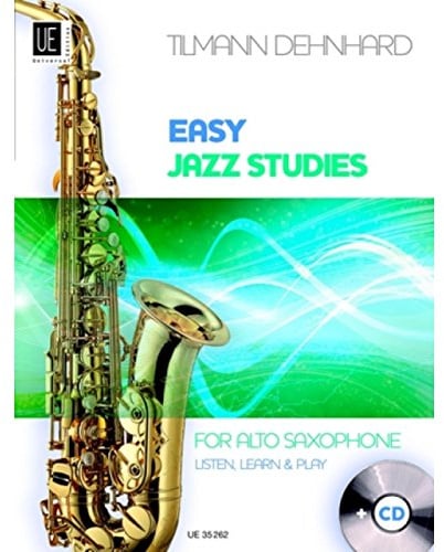 Easy Jazz Studies: 10 leichte Spielstücke. Altsaxophon mit CD. Ausgabe inkl. Play-Along.. CD mit PLAY ALONG plus Vollversion