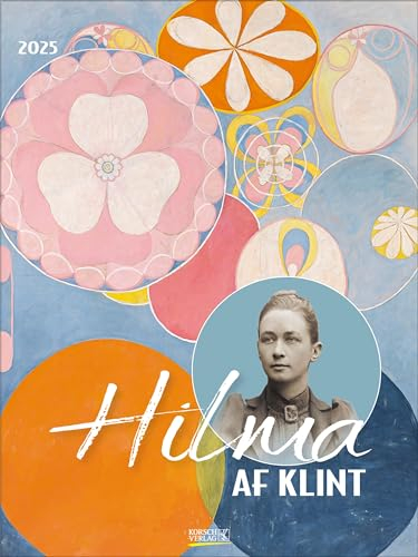 Hilma af Klint 2025: Großer Kunstkalender. Edler Wandkalender mit den besten Werken des Künstlerin. Kunst Gallery Format: 48 x 64 cm.