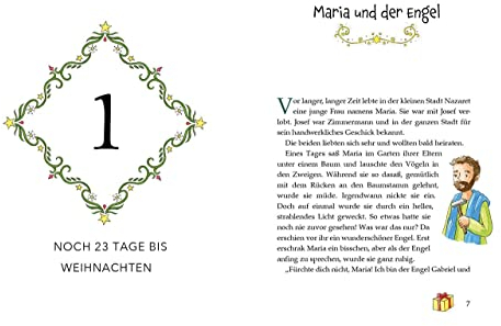 Mein Adventskalender mit 24 Bibelgeschichten zur Weihnachtszeit: ab 7 Jahre