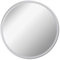 FACKELMANN LED Spiegel rund Ø 80 cm Mirrors/Wandspiegel mit umlaufender LED-Beleuchtung/Maße (B x H x T): ca. 80 x 80 x 3 cm/hochwertiger Badspiegel/moderner Badezimmerspiegel/Durchmesser 80 cm