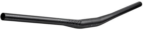 Funn Kingpin Riser Lenker, Klemme 31.8mm, Breite 785mm, Rise 15mm (Schwarz) | Alu, wenig Backsweep, für Trail, Enduro, XC, Freeride, MTB, BMX und Straße