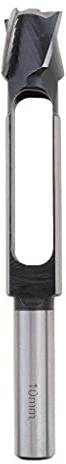 Perfeclan Dübel-Zapfenbohrer tiefer Zapfenschneider Forstnerbohrer Scheibenschneider für Bohrmaschine Drehmaschine, 1/2 inch Schaft Kernbohrer für lang anhaltendes Schneiden, 10mm