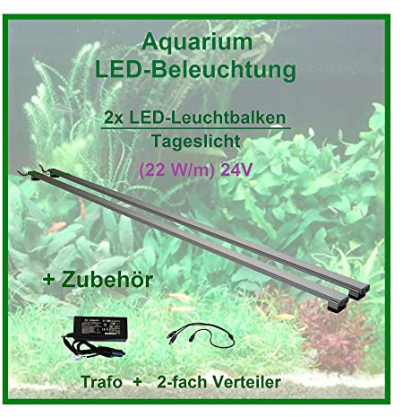 Aquarium Spezial LED-Beleuchtung 100 cm, LED-Leuchtbalken für Pflanzenaquarien
