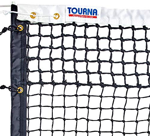 Tourna Premium Tennis Net 3.5mm - Double Braided with Polyester Headband