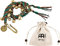 Meinl Cymbals Ajuch Brass Bells - Kleines Glocken Tamburin Soundeffekt für Schlagzeugbecken - Inklusive Leinentasche - Messing, Mehrfarbig (MABS)