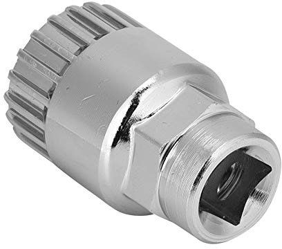 RiToEasysports Bottom Bracket Tool, Bicycle Freewheel Remover Bottom Bracket Remover Compatible with FSA, VP, LP Cycling Repair 20 Teeth Spanner Accessory