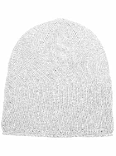 Zwillingsherz Mütze Beanie Slouch mit Kaschmir für Mädchen Jungen Kinder - Hochwertige Cashmere Cap Kappe im Uni Muster Motiv - Perfekt für Frühjahr Sommer Herbst Winter - Warme Haube