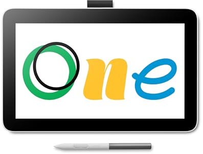 Wacom One 12 Drawing Tablet with Screen, 11.6 HD Full Laminated Digital Art Tablet with Creative Software and Education, Graphics Drawing Pad for Mac, Windows PC, Chromebook