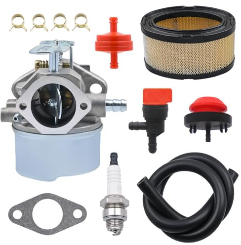 Bynor 640052 Vergaser für Tecumseh HMSK80 HMSK90 LH318SA LH358SA 8hp 9hp 10hp Schneefräse 640054 640058 5313 5002 5036 Schneefräse Generator Chipper