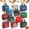 Anyingkai Weihnachts Geschenktüten,12pcs Wiederverwendbare Weihnachten Vliestüten,Geschenktüten weihnachten,Einkaufstasche, Weihnachts Party,Weihnachtstaschen mit Griffen,31.5 * 17 * 25cm (12B)