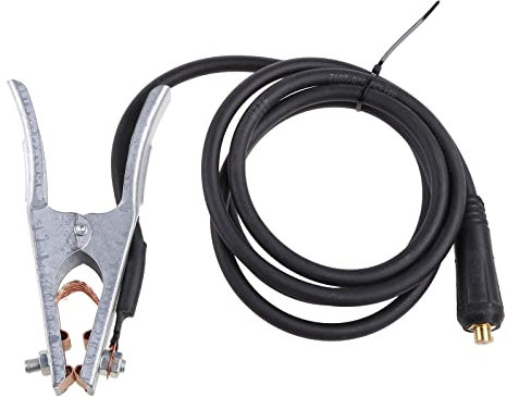 Compact Electrode Holder Stick Welder / Earth Clamp Set Welding Rod Stinger Clamp Tool 300 Amp Solder Lead Kit Tool Welding Earth Clamp