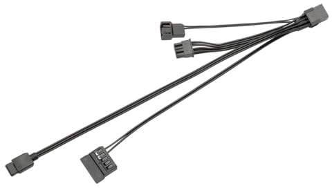 EK Water Blocks OmniLink Pumpe Sata PWM D-RGB Signal Splitter - 250 mm