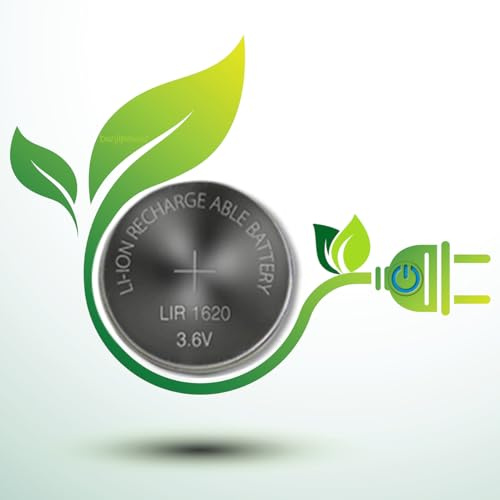 BenjiPower - Pile Rechargeable LIR1620 - Remplace Les Piles Bouton CR1620 de Tous Vos appareils
